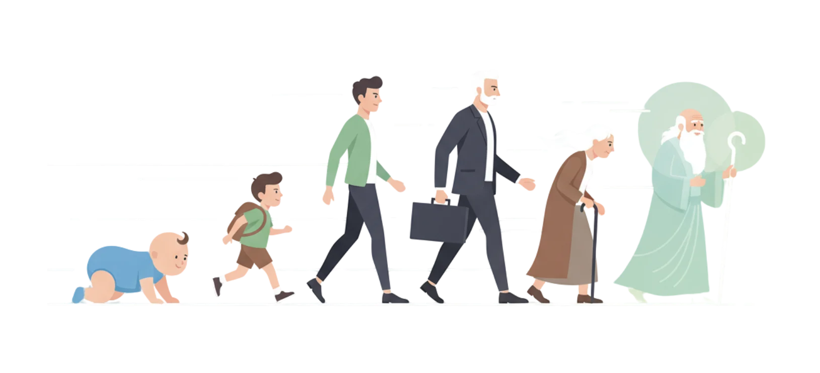 Healing journey illustration